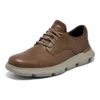 Chaussures décontractées en cuir « Marron »