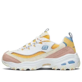 Chaussures de course basses D&rsquo; Lites 1.0 GS Blanc/Jaune