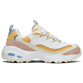 Chaussures de course basses D&rsquo; Lites 1.0 GS Blanc/Jaune