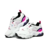 Chaussures de course basses D Lites 3.0 Air Blanc/Noir/Rose
