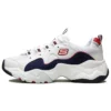 Chaussures de course basses D&rsquo; Lites 3.0 Zenway Blanc/Bleu/Rouge