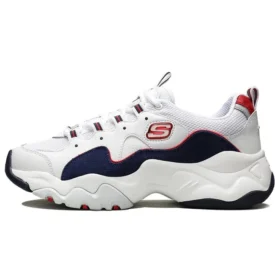 Chaussures de course basses D&rsquo; Lites 3.0 Zenway Blanc/Bleu/Rouge