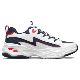 Chaussures de course basses D&rsquo; Lites 4.0 Blanc/Bleu/Rouge