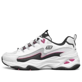 Chaussures de course basses D&rsquo; Lites 4.0 GS Blanc/Noir/Rose