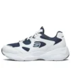 Chaussures de course basses D&rsquo; Lites Blanc/Bleu