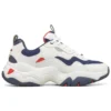 Chaussures de course basses D Lites Blanc/Bleu/Rouge