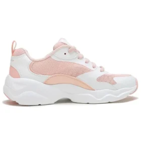 Chaussures de course basses D&rsquo;lites Blanc/Rose