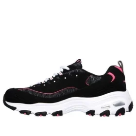 Chaussures de course basses D&rsquo; Lites Noir/Rose