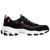 Chaussures de course basses D&rsquo; Lites Noir/Rose
