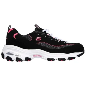 Chaussures de course basses D&rsquo; Lites Noir/Rose