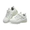 Chaussures de course basses D&rsquo; Lites « White Silver »