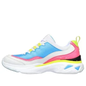 Chaussures de course basses Energy Racer Blanc/Bleu