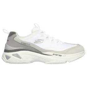 Chaussures de course basses Energy Racer Gris/Blanc