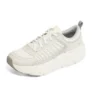 Chaussures de course basses Max Cushioning Premier à amorti maximal Blanc/Gris