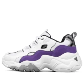 Chaussures de course basses One Punch Man x Skechers D&rsquo; Lites 3.0 Blanc/Violet