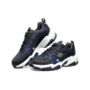 Chaussures de course basses One Punch Man x Skechers Stamina V2 Bleu/Noir