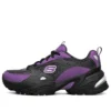 Chaussures de course basses One Punch Man x Skechers Stamina V2 Noir/Violet