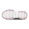 Chaussures de course basses pour filles KIDS Blanc/Violet