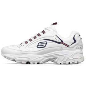 Chaussures de course basses Stamina, blanc/bleu/rouge