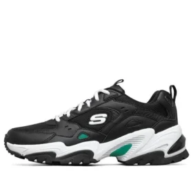 Chaussures de course basses Stamina V2 Noir/Vert/Blanc