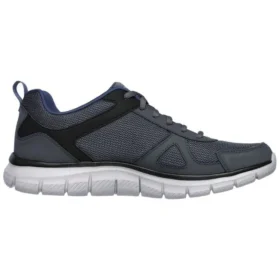 Chaussures de course basses Track Bleu/Gris