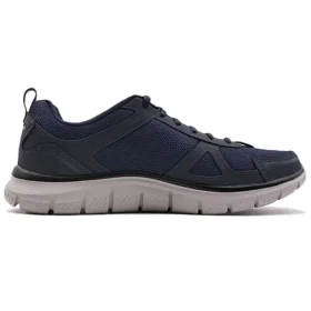 Chaussures de course basses Track Bleu marine