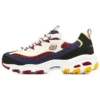 Chaussures de course D&rsquo; Lites 1.0 « Blanc Bleu marine Rouge »