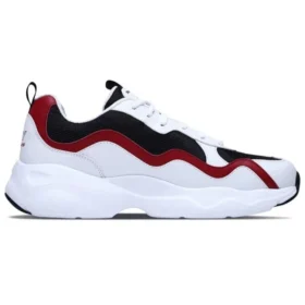 Chaussures de course D&rsquo; Lites Airy Noir/Blanc/Rouge