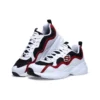 Chaussures de course D&rsquo; Lites Airy Noir/Blanc/Rouge