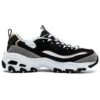 Chaussures de course D&rsquo; Lites Noir/Blanc
