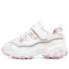 Chaussures de course D&rsquo; Lites Strap Memory Foam « White Pink »