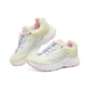 Chaussures de course décontractées « Jaune Blanc Rose »