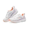 Chaussures de course Delta avec Max Cushioning « Blanc Orange Violet »