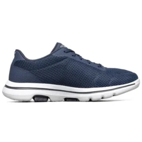 Chaussures de course Go Walk 5 Bleu/Blanc