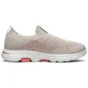 Chaussures de course Go Walk 5 Marron/Rose/Blanc