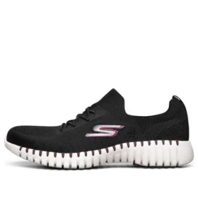 Chaussures de course Go Walk Smart Noir/Blanc/Violet