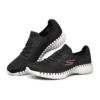 Chaussures de course Go Walk Smart Noir/Blanc/Violet