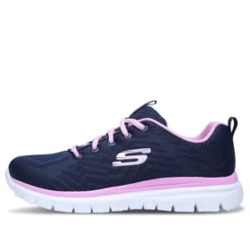 Chaussures de course Graceful Get Connected Bleu/Rose/Blanc