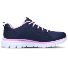 Chaussures de course Graceful Get Connected Bleu/Rose/Blanc