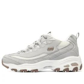 Chaussures de course marathon D&rsquo;lites-looking Glass « Gris Blanc Marron »