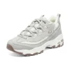 Chaussures de course marathon D&rsquo;lites-looking Glass « Gris Blanc Marron »