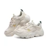Chaussures de course old school D&rsquo; Lites « Beige White »