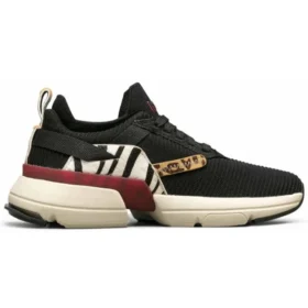 Chaussures de course Split Noir/Blanc/Rouge