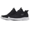 Chaussures de course sportives et tendance, noires
