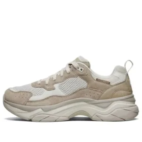 Chaussures de course Staxed Blanc/Marron