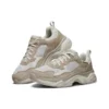 Chaussures de course Staxed Blanc/Marron