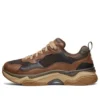 Chaussures de course Staxed Marron