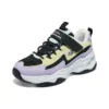 Chaussures de course « Violet Jaune Noir »