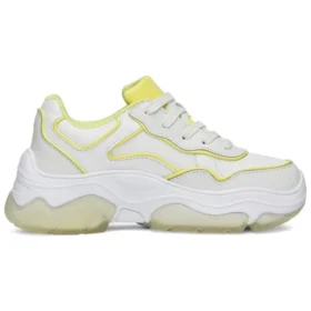 Chaussures de sport « AMP » D Blanc/Jaune