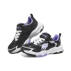 Chaussures de sport décontractées « Noir Violet »